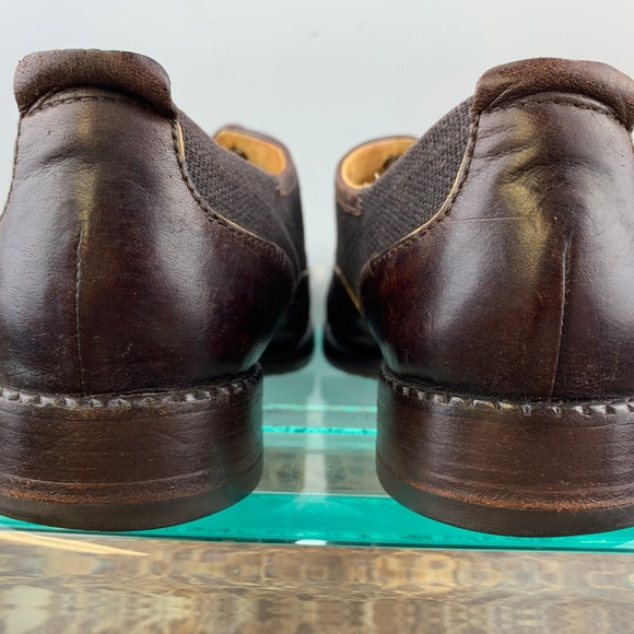 Timberland Boot Co. Tackhead Brown Wingtip Shoes 7 - Picture 6 of 8